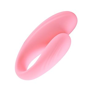 Vibrador para casal - Dupla estimulação -  Recarregável - CD033