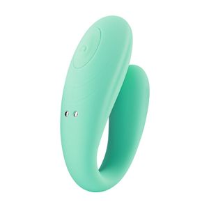 Vibrador para casal - Dupla estimulação -  Recarregável - CD033