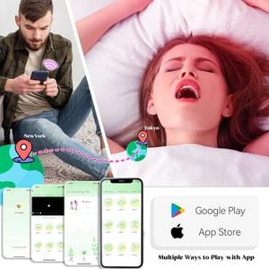 Vibrador de Calcinha com 9 Modos de Vibração controle po  App - ES087 - VIPMIX