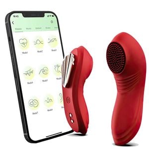 Vibrador de Calcinha com 9 Modos de Vibração controle po  App - ES087 - VIPMIX