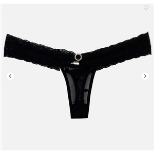 Calcinha Aperitivo - Sexy em Tule e Renda de Luxo - sensualle