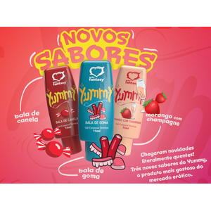 GEL BEIJAVEL Yummy Comestível