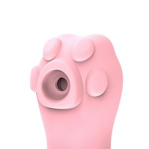 Vibrador de Pulsação/ Sugador  Formato de Patinha - gato - 7484