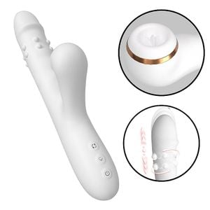 Vibrador Vai e Vem de Esferas e Ponto G e Clitóris com - 9414