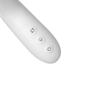 Vibrador Vai e Vem de Esferas e Ponto G e Clitóris com - 9414
