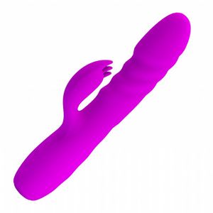 Vibrador Melanie -  Vai e vem e Ponto G e Clitóris -- Pretty Love - 7092