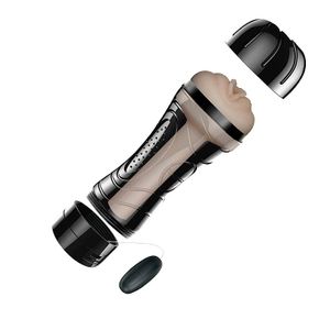 Masturbador Vagina em Cyberskin com Vibrador - Mini Lanterna 20,4 x 7,8cm - 7721
