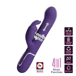 Vibrador Vai e vem Rotativo - Twinkled 2 - Pretty Love - 8554