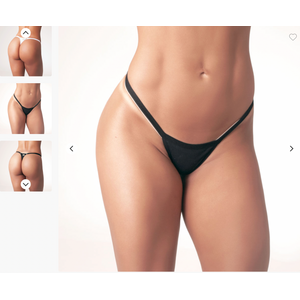 Calcinhas Obcecada Micro de Algodão com Regulagem - sensualle