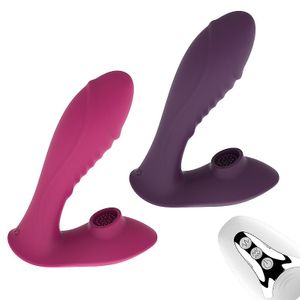 Vibrador de Vibrador De Pulsação com Controle Remoto - Anna - 8603