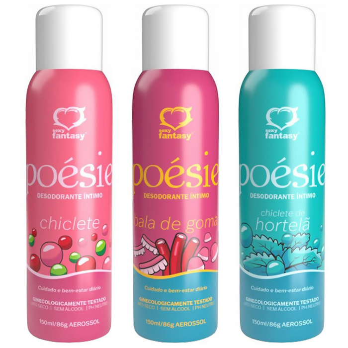 DESODORANTE ÍNTIMO AEROSSOL - 150ML - SEXY FANTASY