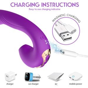 Vibrador Sugador com Flap - OLENA - ES021