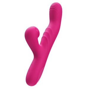 Vibrador com 3 capas e Movimento de Vem Cá - - Malone - YOUVIBE - PG218