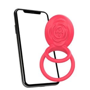Anel Peniano Duplo - RECAREGÁVEL - por App - À Longa distância - Cailin - 8156