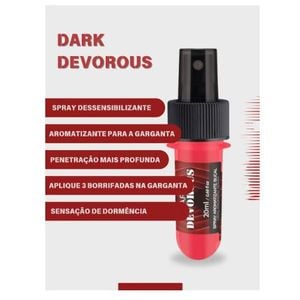 Dark Devorous Garganta Profunda Spray 20ml - Gel Beijavel