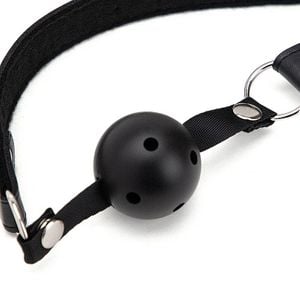 Mordaça de Couro com Bola - 8759
