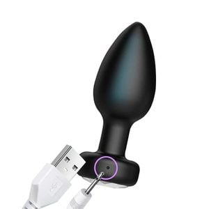 Plug Anal com Vibro - Via APP À Longa Distância - 9273