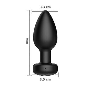 Plug Anal com Vibro - Via APP À Longa Distância - 9273