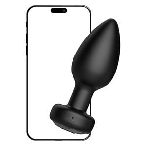 Plug Anal com Vibro - Via APP À Longa Distância - 9273