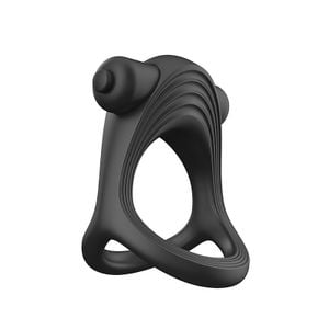 Anel Peniano duplo com vibrador - Rap - 7755