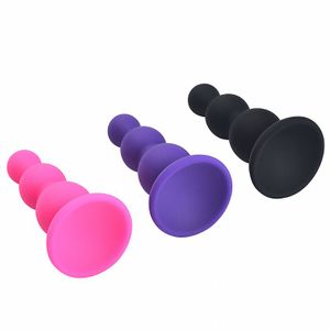 Plug Escalonado em silicone - Tamanho P - 7,5x2,7 - 7911
