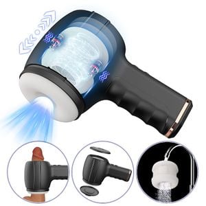 Masturbador Masculino - Hammer Formato de Pistola com Vai e vem - 7756