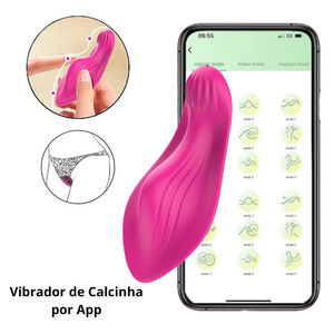Kit Sintonia – Vibrado de Calcinha por App + Calcinha Sexy