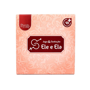 JOGO & SEDUÇÃO ELE E ELA DIVERSÃO AO CUBO com Vela - DV1100