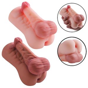Masturbador Masculino - Formato de Corpo e Ânus Masculino - 15,5 x 8,5cm - 9793