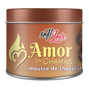 Vela Beijável - Mousse de Chocolate - 50g