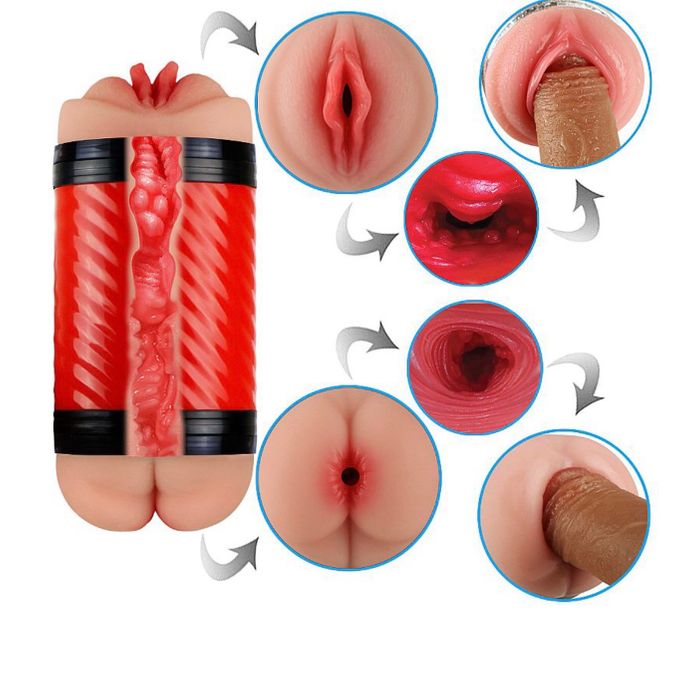 Masturbador  Vagina e Anûs - Super Forte