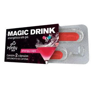 Magic drink  C/ 2 UNID - ENERGÉTICO AFRODISÍACO - Estimulante