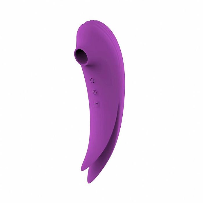 Vibrador com Pulsacao e VIBRACAO - ROXO