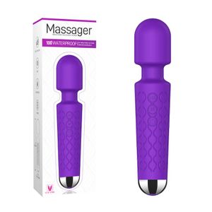 Vibrador Varinha Mágica com 20 Vibrações - AV000M