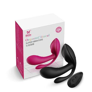 Vibrador 3 em 1 - Ponto G e Plug Anal - 6832