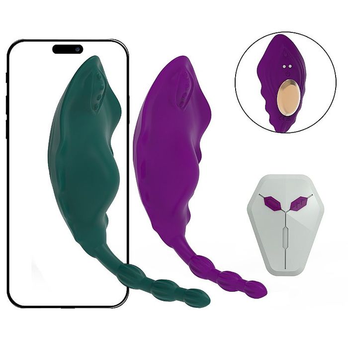 Vibrador de Calcinha com controle e App - 8604