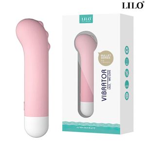 Mini vibrador recarregável 10 Veloc - LILO - MV008C