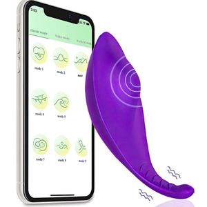 Vibrador Calcinha - 10 Veloc -  Bluetooth - APP