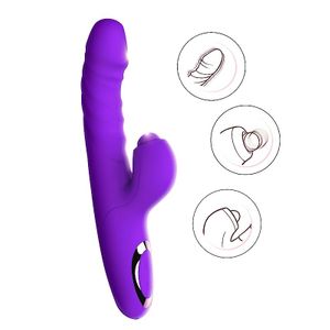 Vibrador de Ponto G e clitóris com Tapping - 8317