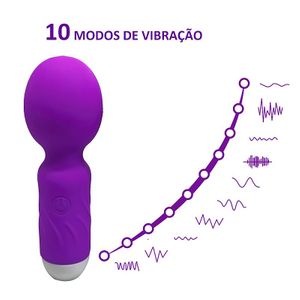 VIBRADOR Varinha Mágica Mini - 7876