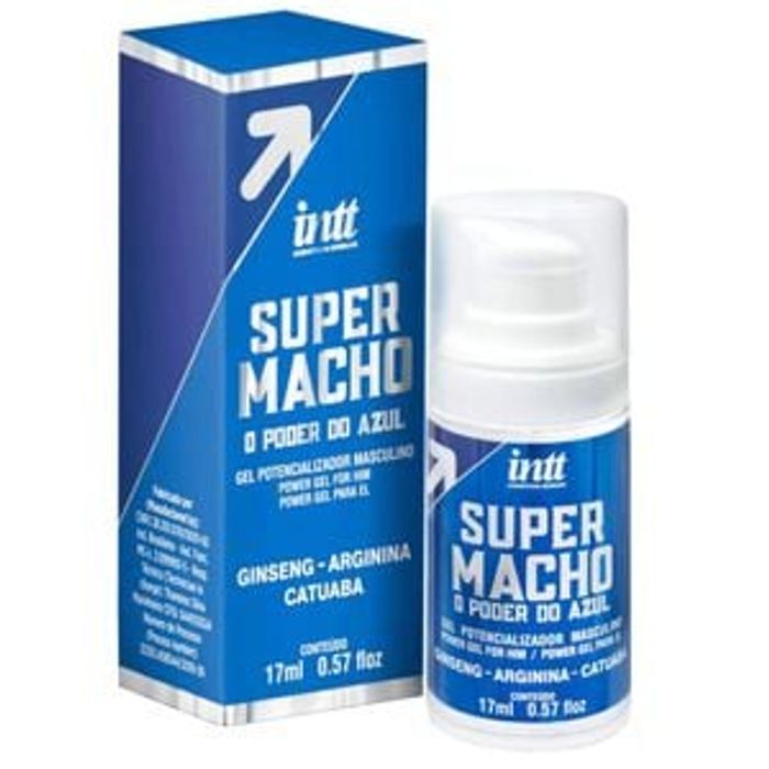 SUPER MACHO O PODER DO AZUL 17 ML INTT