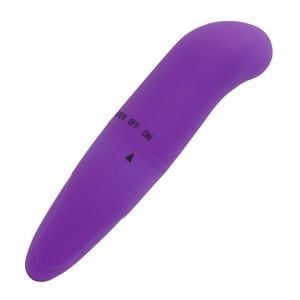 VIBRADOR PONTO G TOQUE AVELUDADO ROXO