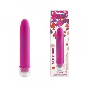 VIBRADOR PERSONAL TOQUE AVELUDADO 13 X 2,5CM GTOYS