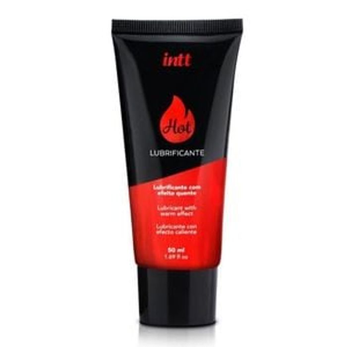 LUBRIFICANTE HOT BEIJÁVEL SABOR MORANGO 50ML INTT