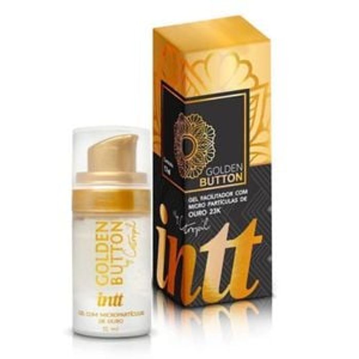 GOLDEN BUTTON GEL ANAL PARTÍCULAS DE OURO 23K 17ML INTT