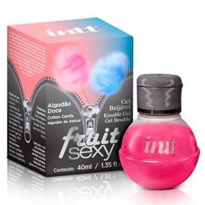 FRUIT SEXY ALGODÃO DOCE GEL COMESTÍVEL 40ML INTT