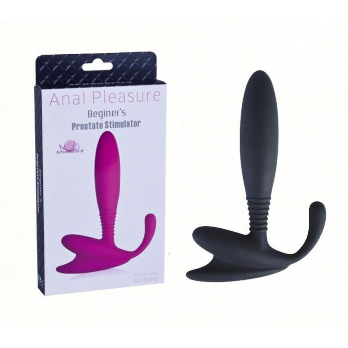 ANAL PLEASURE - ESTIMULADOR DE PRÓSTATA EM SILICONE - 9,3 X 2,3CM