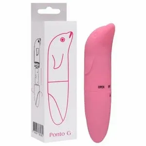 VIBRADOR GOLFINHO TOQUE AVELUDADO ROSA