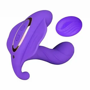 VIBRADOR RECARREGÁVEL CONTROLE WIRELESS 8 VIBRAÇÕES GTOYS