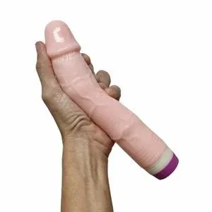 DILDO COM VIBRADOR 20,5 X 3,7CM 